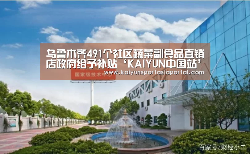 乌鲁木齐491个社区蔬菜副食品直销店政府给予补贴‘KAIYUN中国站’(图4) 开云体育数据中心